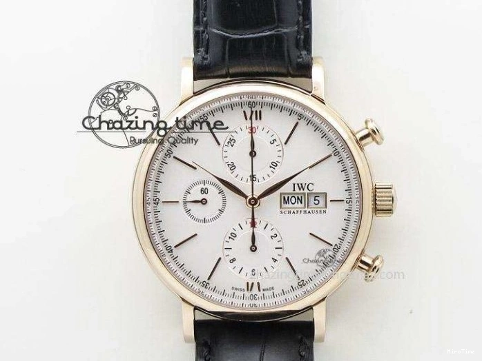MIROTIME 0506 FashionForward Portugieser Auto IWC0562D APSF 1:1 Best Edition Light Blue Dial on SS Bracelet A 6994